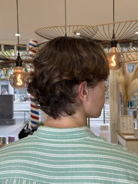 Coupe homme degrade chez XOXO COIFFURE Montparnasse