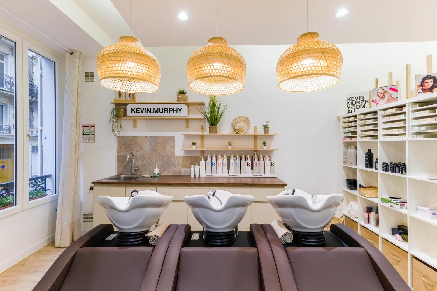 Réalisation coloration au salon XOXO COIFFURE Paris Montparnasse